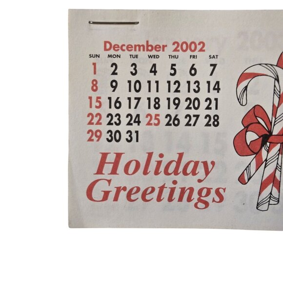 Hesston Agco 2002 Advertising Calendar Hillsboro Kansas Promotional Ag Power - Picture 5 of 7